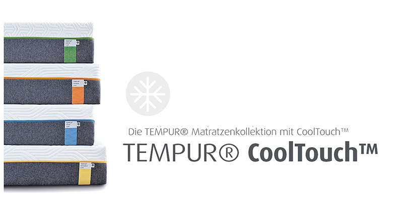 La collection de matelas TEMPUR® CoolTouch™ Die TEMPUR® Matratzenkollektionen mit CoolTouch™